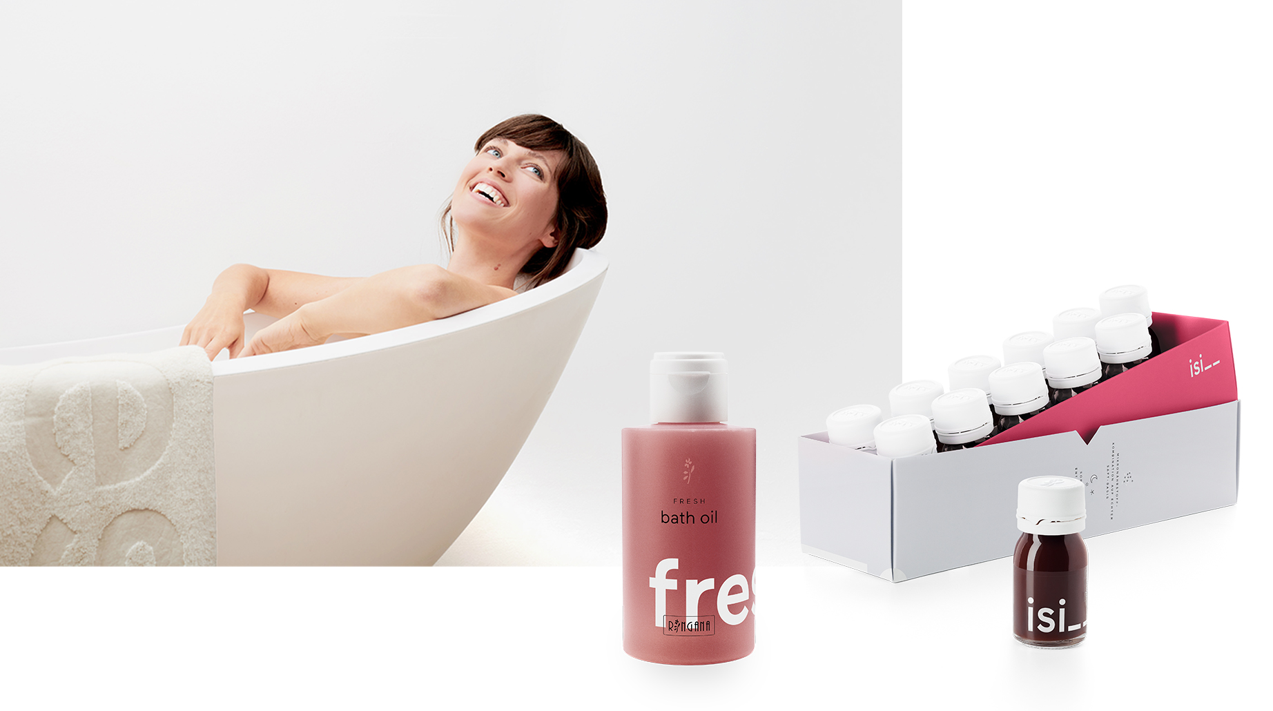 FRESH bath oil and RINGANAisi__